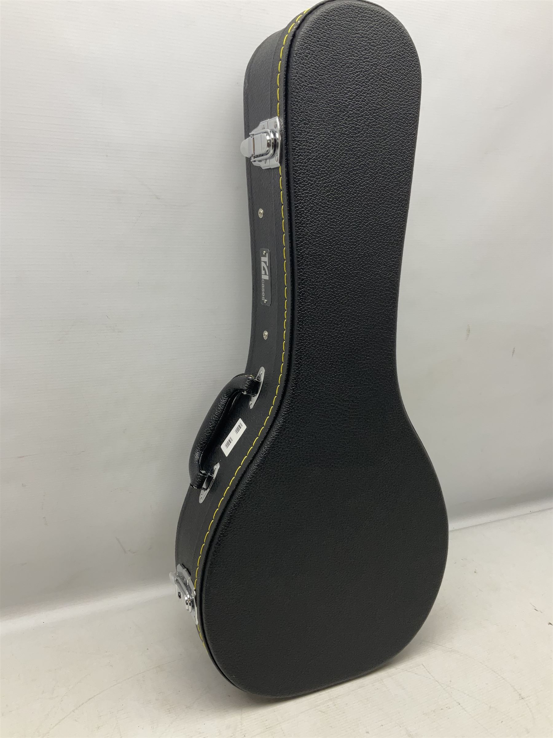 Eastman eight-string mandolin model MD504, serial no.140435406, L66cm; in TGI hard carrying case; together with case of instructional CDs