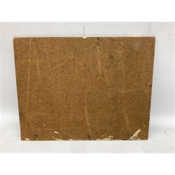 M. Holmes Pickup (Scottish, 20th Century): Bridge over River, Oil on board, signed in pen to lower right, 34cmx26.5cm