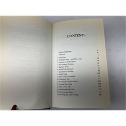 Signed Dickie Bird 'My Autobiography' first edition 1997 hardback, signed on frontispiece, together with a quantity of other books to include hardbacks and reference books