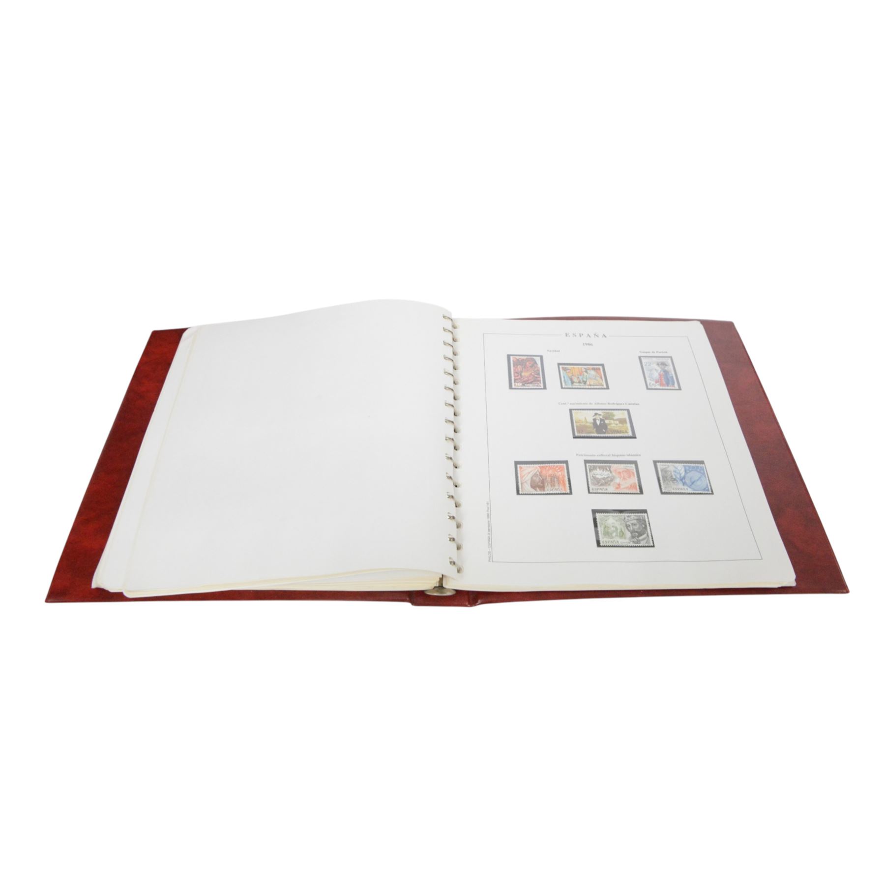 Spanish stamp collection 1950-1990, including mint and used, housed in six albums, and some further loose album sheets