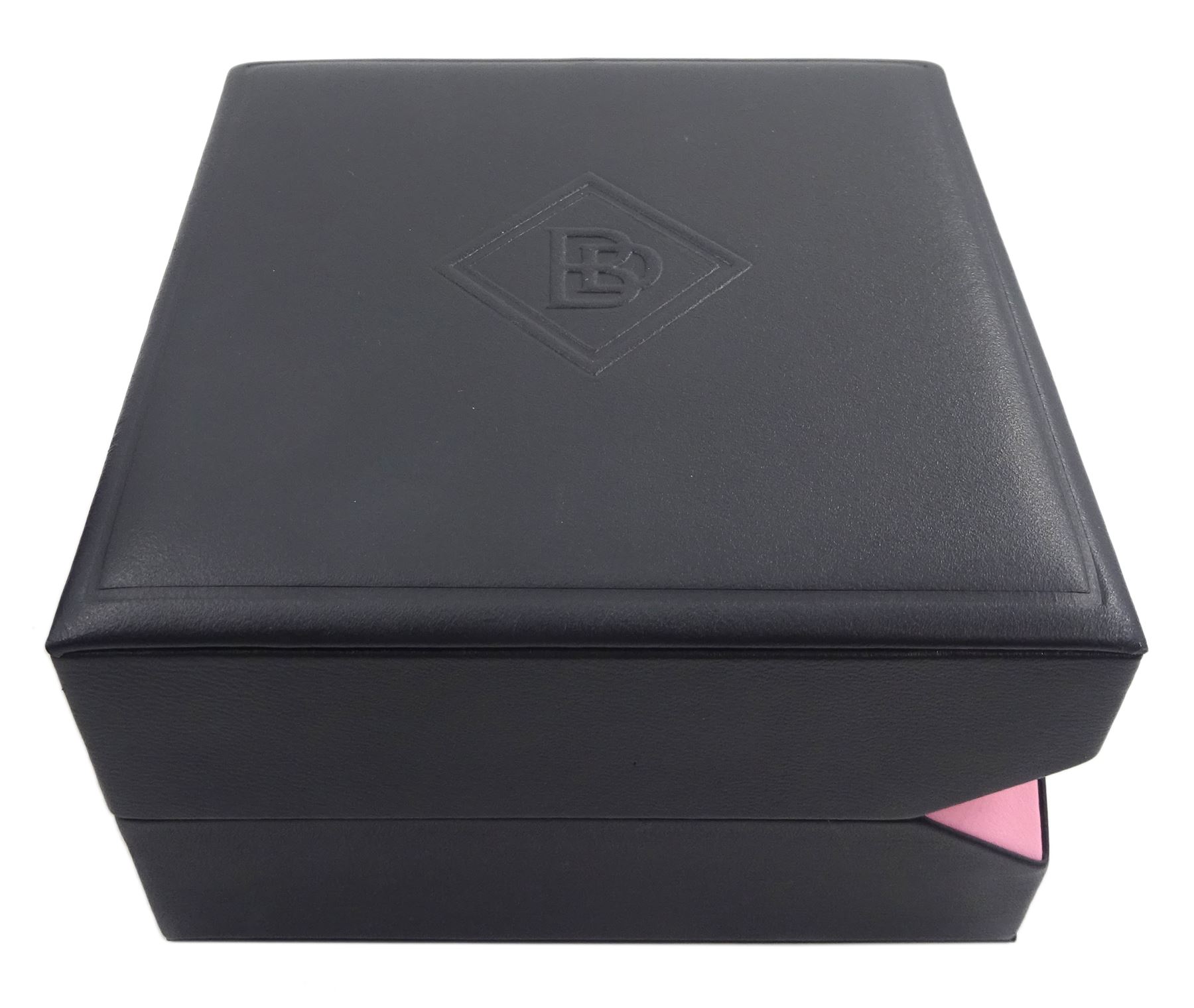 Boodles 'Labyrinth' platinum round brilliant cut diamond bangle, London 2009, total diamond weight approx 0.50 carat