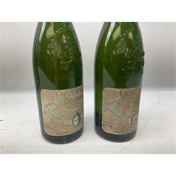 Domaine des Rozets, 1989, Chateauneuf du Pape, 75cl, 13% vol, four bottles together with further 1985 bottle, 75cl, unknown proof (5)