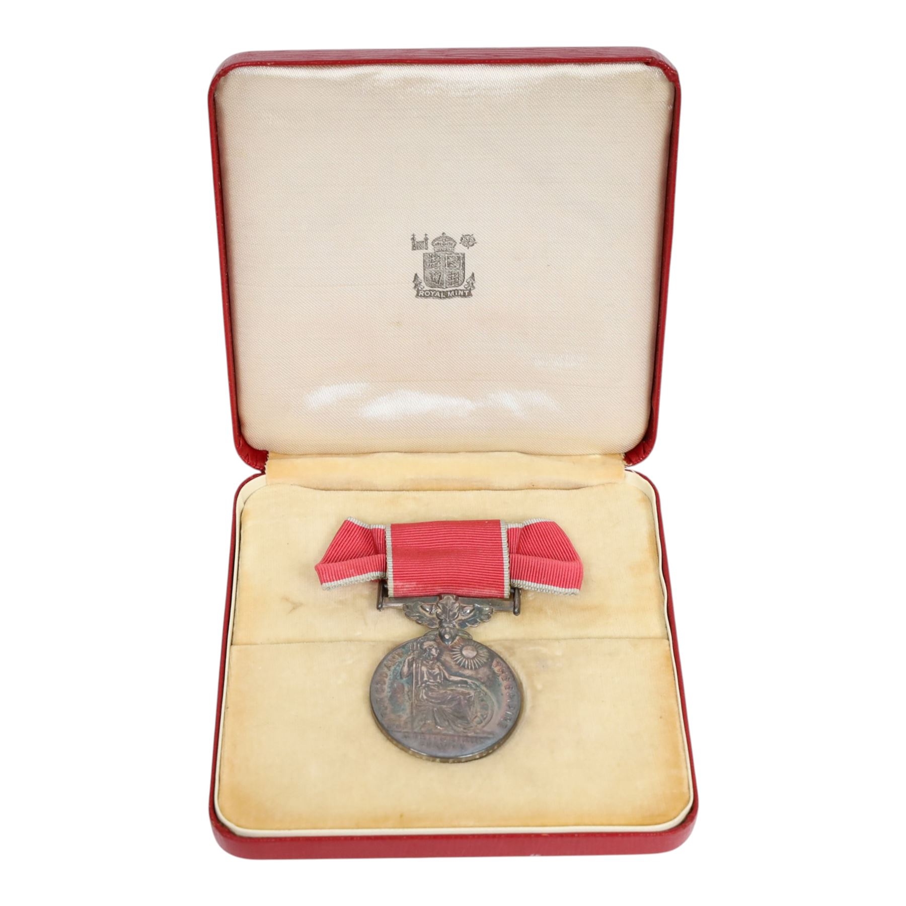 King George VI British Empire Medal, awarded to Miss Elsie S. Smedley, in original Royal Mint case