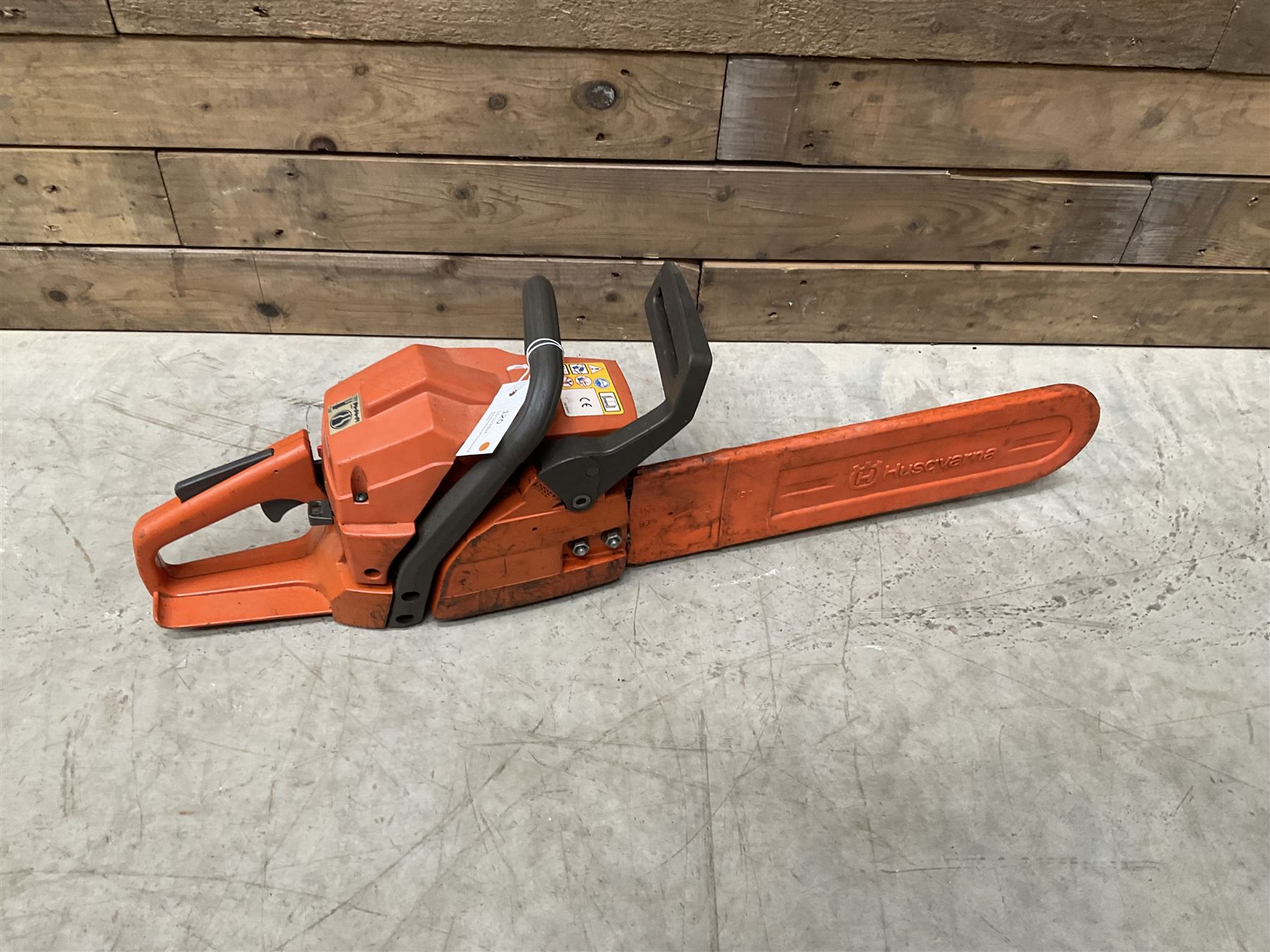 Husqvarna 141 petrol chainsaw and a Husqvarna 226HD75S petrol hedge cutter