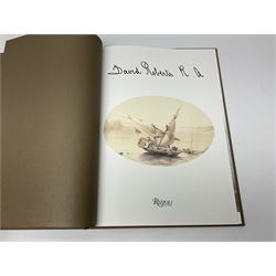 Three volumes on David Roberts in a single slip case, comprising The Life, Works and Travels of David Roberts, The Holy Land and Egypt & Nubia