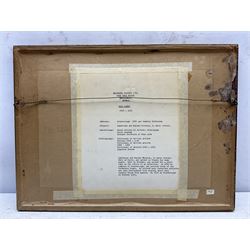 Paul Marny (French/British 1829-1914): 'Chatèlet Gaie and Pump St Michel - Old Paris', pair watercolours signed with initials, titled on the mounts 11.5cm x 19cm (2) 
Provenance: with Richard Hagen, Broadway, Worcestershire, label verso