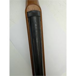 Chinese model 55 .22 break barrel air rifle with telescopic sight 