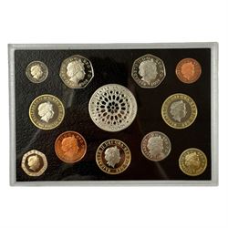 Eight The Royal Mint United Kingdom proof coin collections, dated 1987, 1988, two 1990, 1994, 1995, 2006 and 2007, all cased with certificates