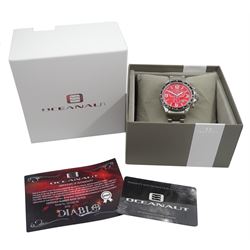 Oceanaut Baltica stainless steel chronograph quartz wristwatch, No. OC3320, boxed