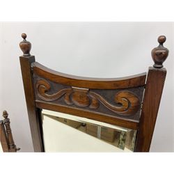 Wall mounted hall mirror and glove box together, swing framed dressing table mirror and a bedside cabinet (3)