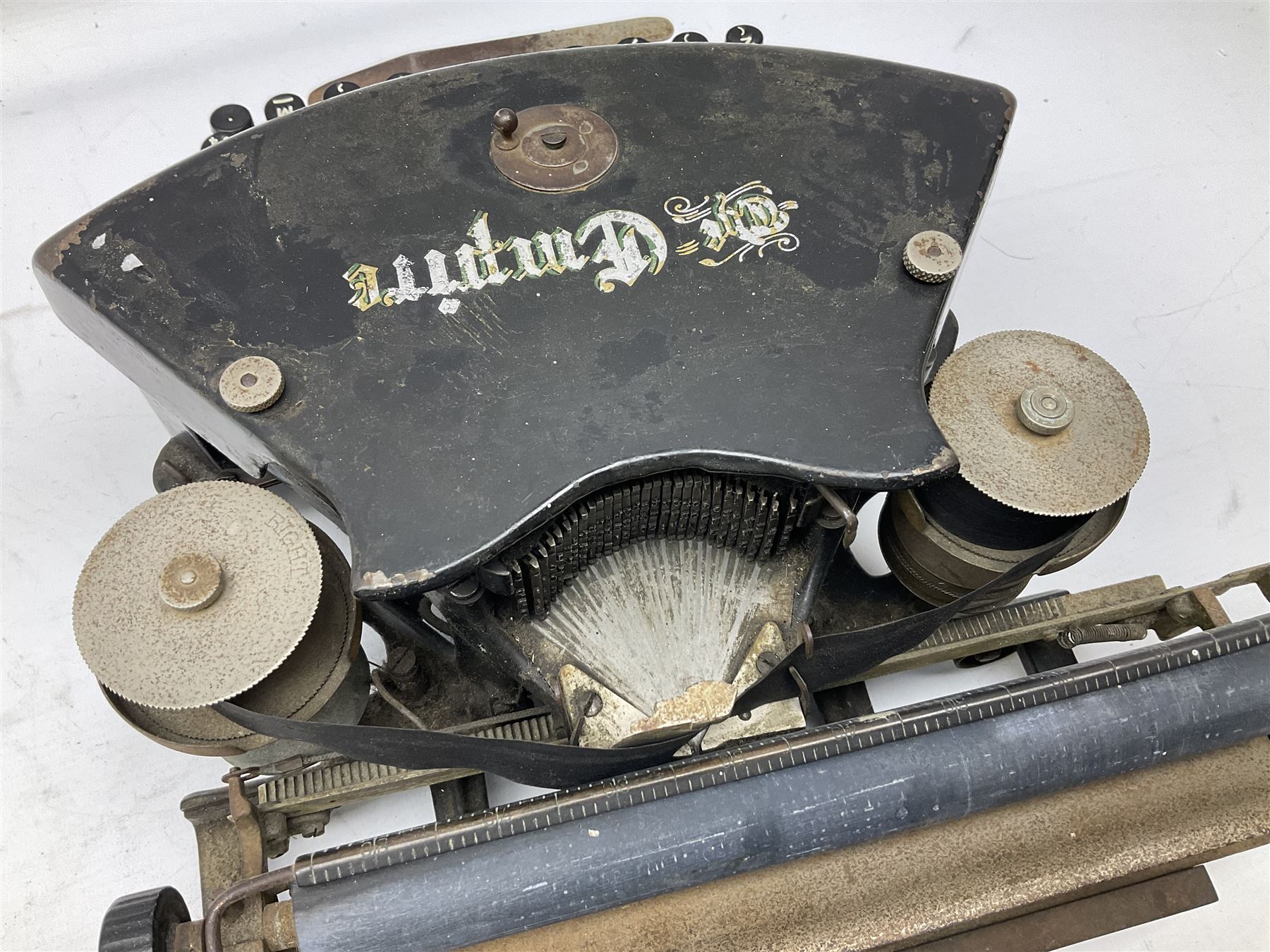 Early 20th Century 'The Empire' typewriter, L33cm H13cm