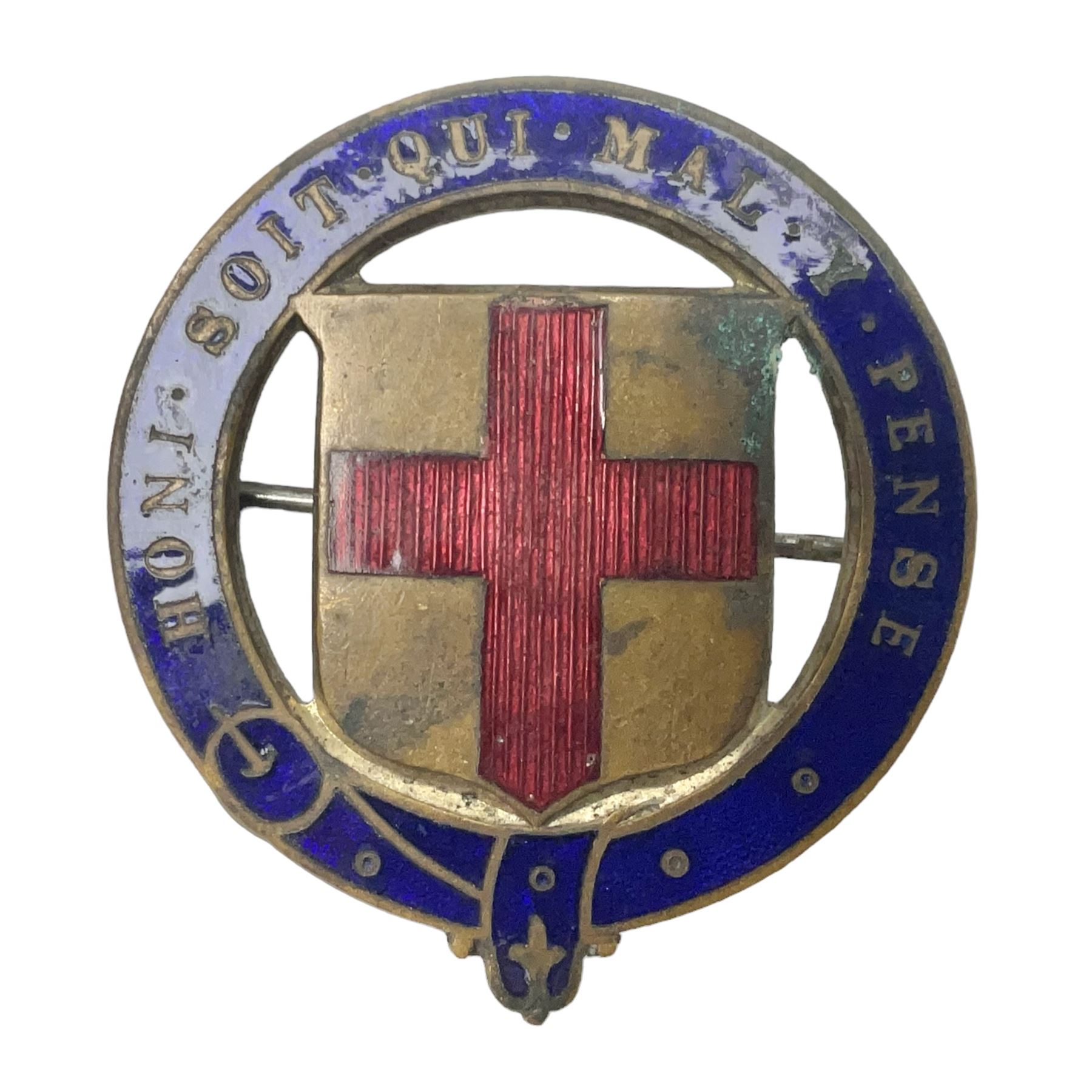 Edward VII Order of the Garter beret badge