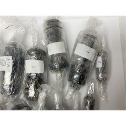Collection of thermionic radio valves/vacuum tubes, approximately 82 