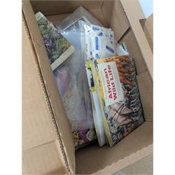 Large quantity of collectables, including Kunde clock, glassware, Danby, ceramics etc, in twelve boxes   