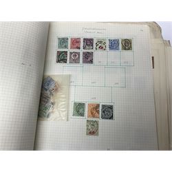 Mostly Great British Queen Victoria and later stamps, including imperf penny reds, 1841 two pence blues white lines added, imperf penny red on cover with 'More To Pay', half penny 'bantams', perf penny reds etc, in album, on pages and loose in packets