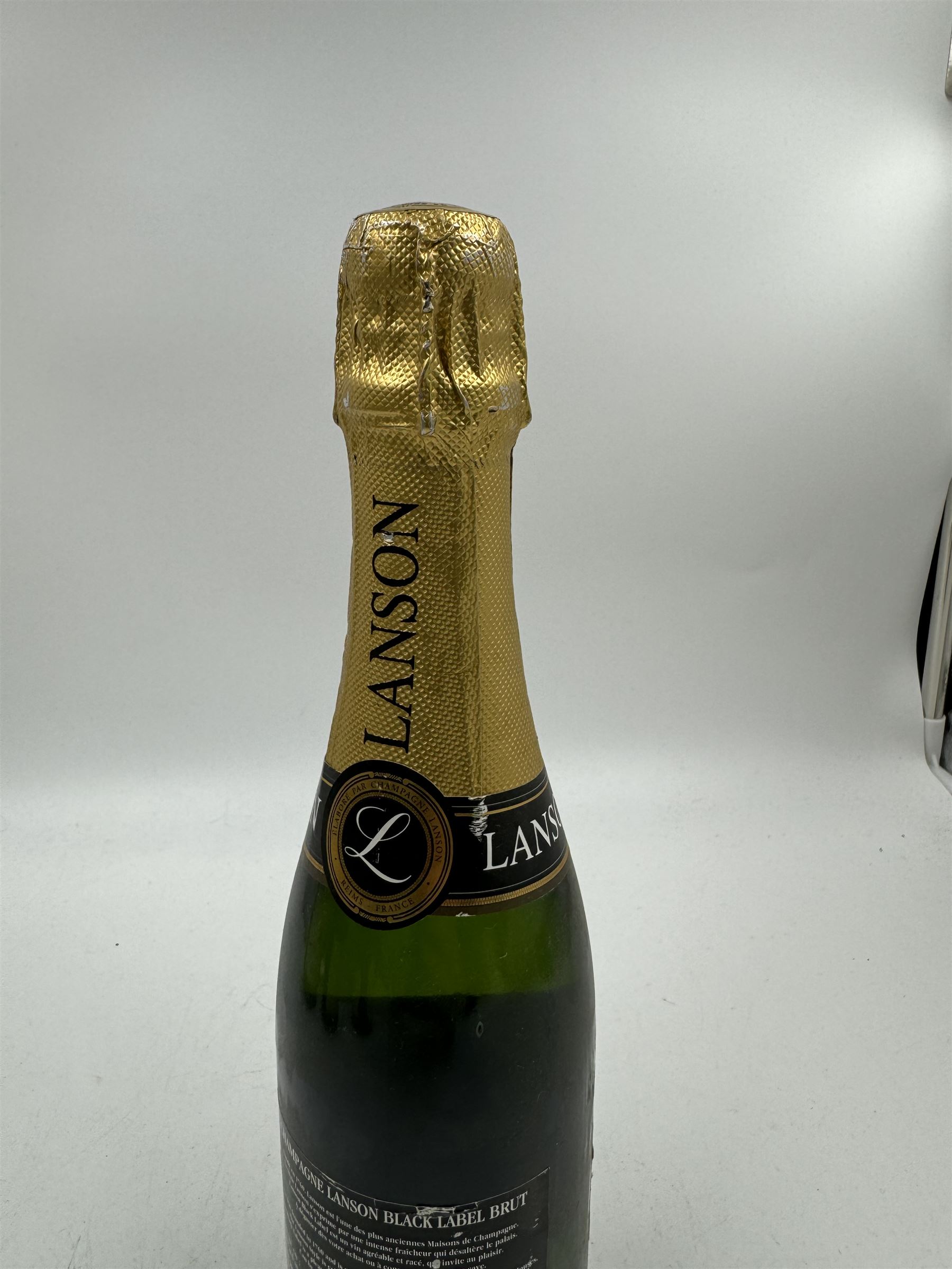 Mixed champagne; Chateau D'ay Ayala & Co 1919, Oudinot a Epernay, Antoine de Clevecy and Lanson Black Label, various contents and proof (4)