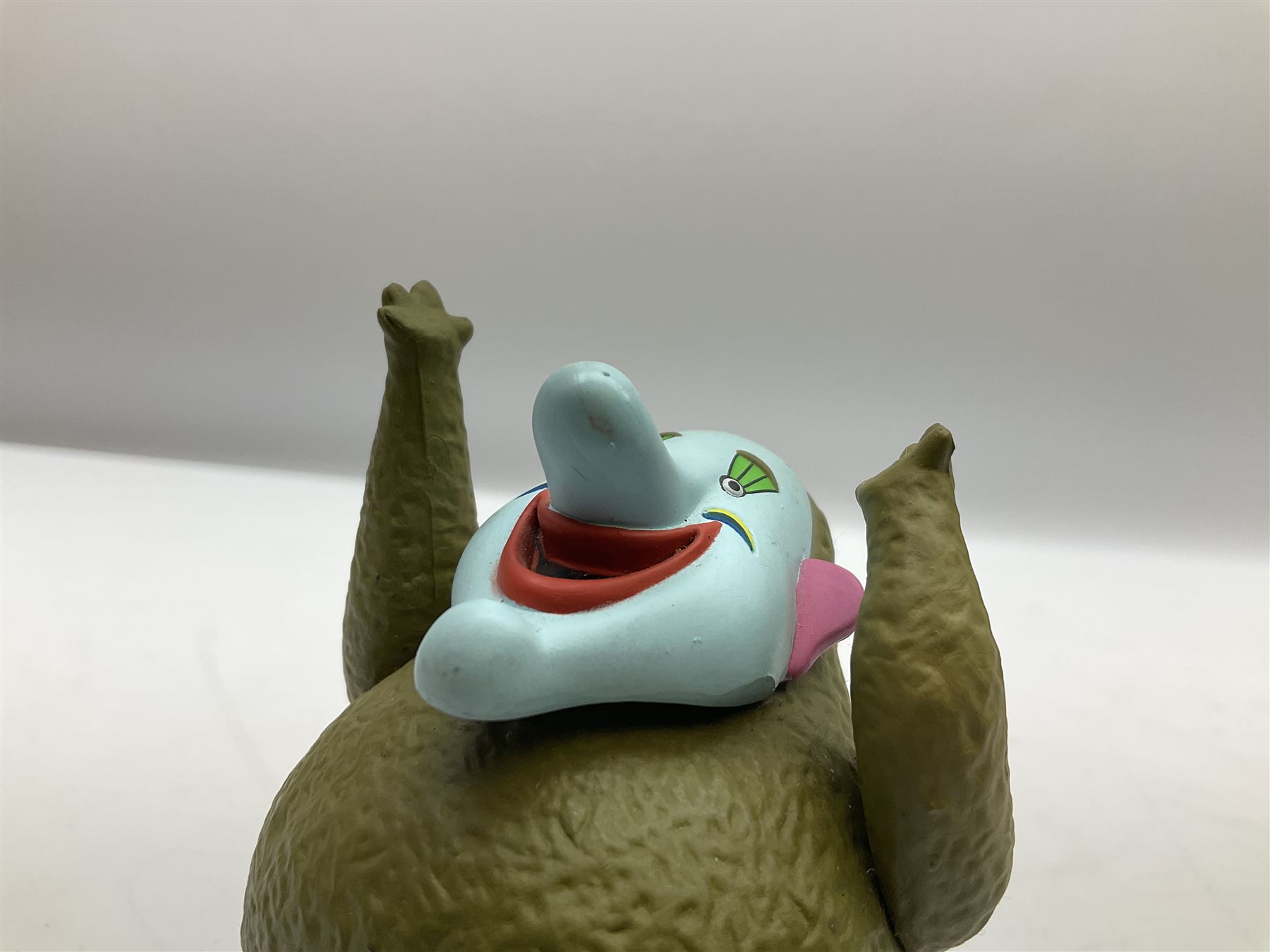 Special edition The Beatles Yellow Submarine playing cards, unopened with gilt edging in a metal tin, together with 1999 McFarlane Toys figures of Yellow Submarine John Lennon and Jeremy Hillary Boob, PH. D, tallest figure 19.5cm 