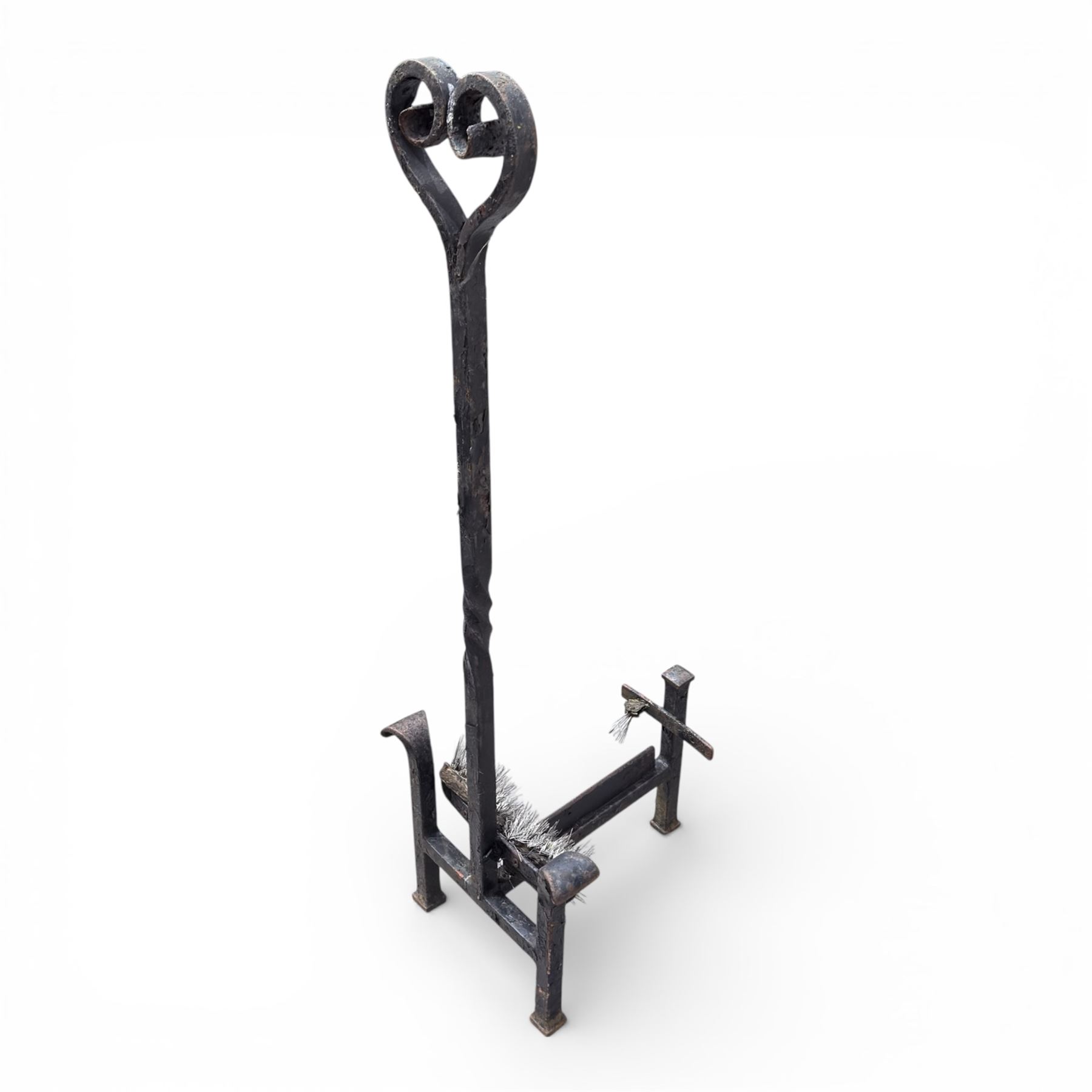Wrought iron boot scraper