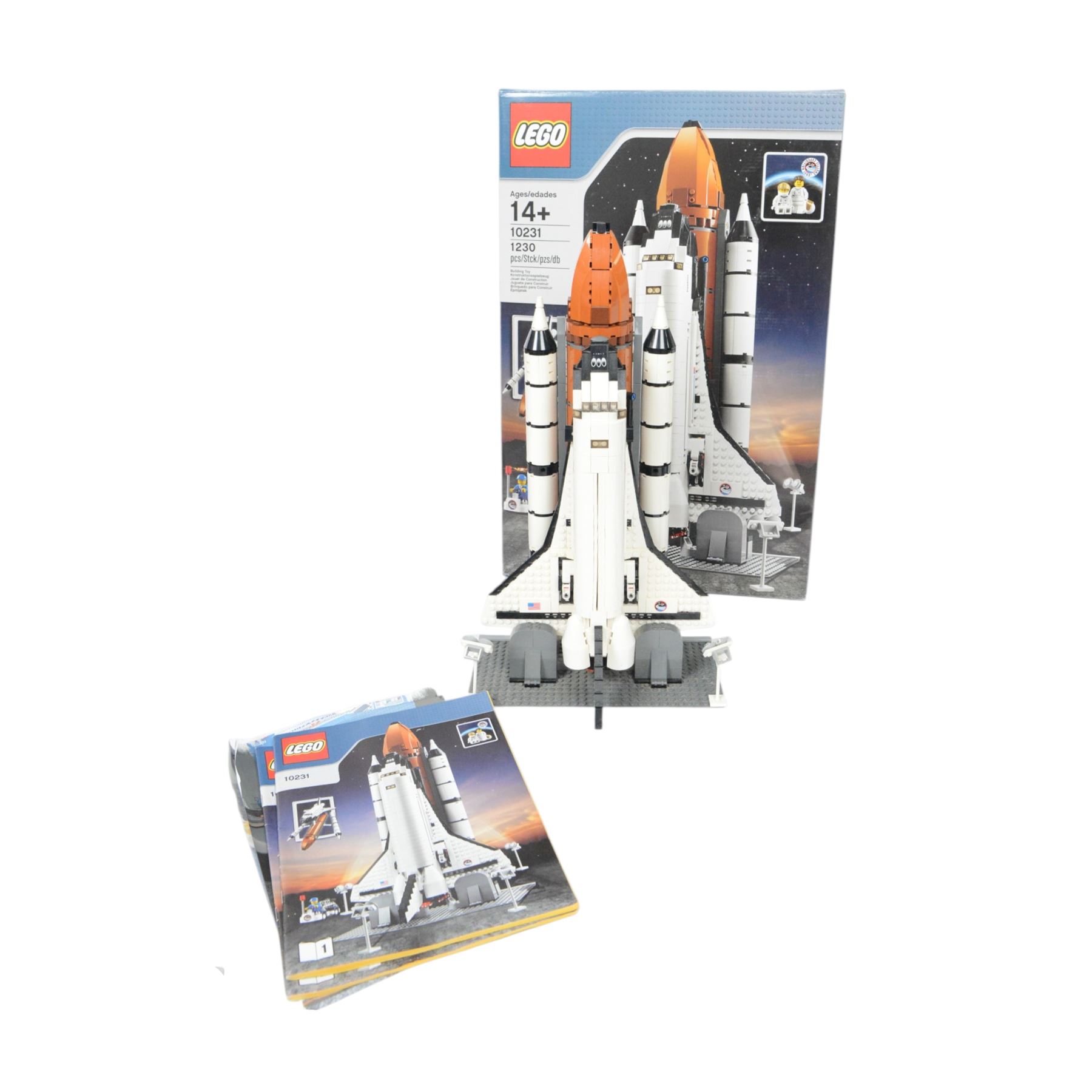 Lego Shuttle Expedition no. 10231, built, with box and instructions