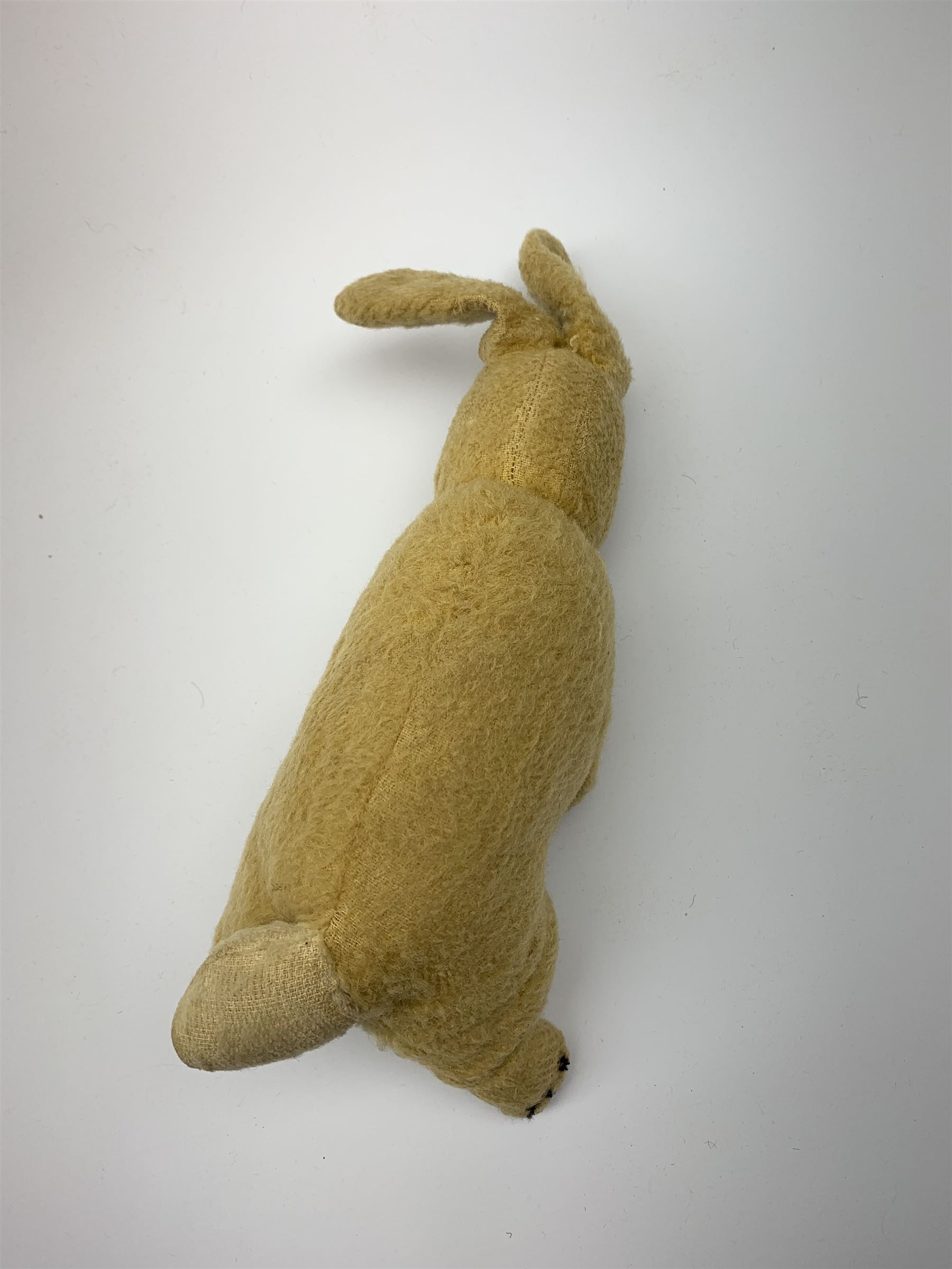 Three 1950s animals comprising unusual hide koala bear with traces of original fur, swivel jointed head, glass eyes and jointed limbs H16