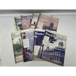 Twenty-three volumes of Wonderful London, early 20th century, edited by St John Adcock, together with WWII Hitler Passed This Way published by the London Evening News