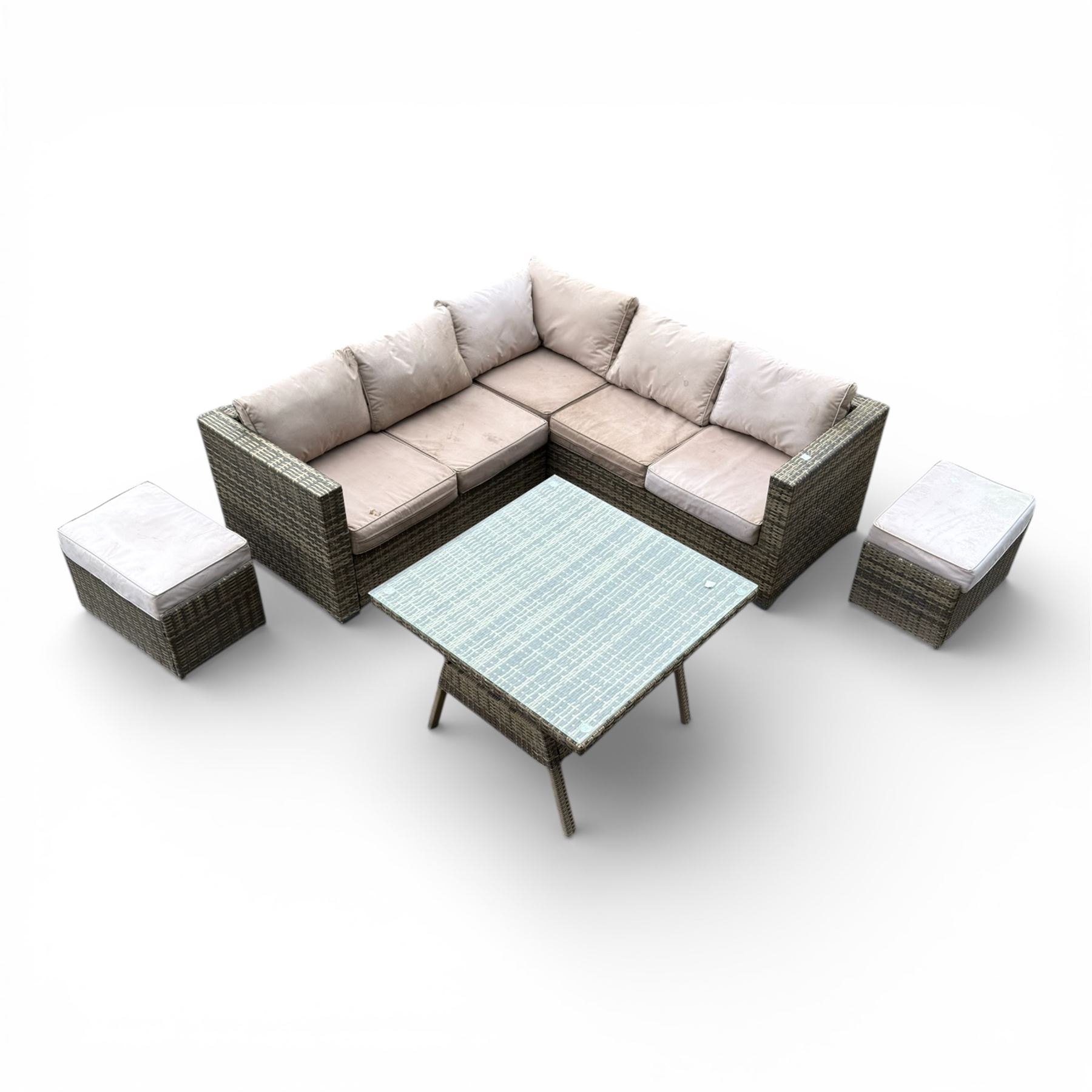 Signature Weave - rattan garden lounge suite