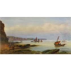  Towards Whitby, watercolour signed by John Francis Branegan (British 1843-1909) 15cm x 28cm  