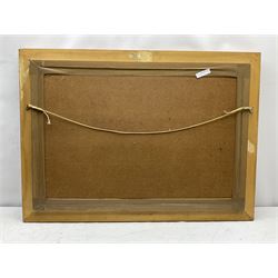 Sheila Turner (British 1941-): Ladies Working on the Shore, oil on board signed and dated '88, 50cm x 74cm