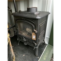 Cast iron Calor gas stove - THIS LOT IS TO BE COLLECTED BY APPOINTMENT FROM DUGGLEBY STORAGE, GREAT HILL, EASTFIELD, SCARBOROUGH, YO11 3TX