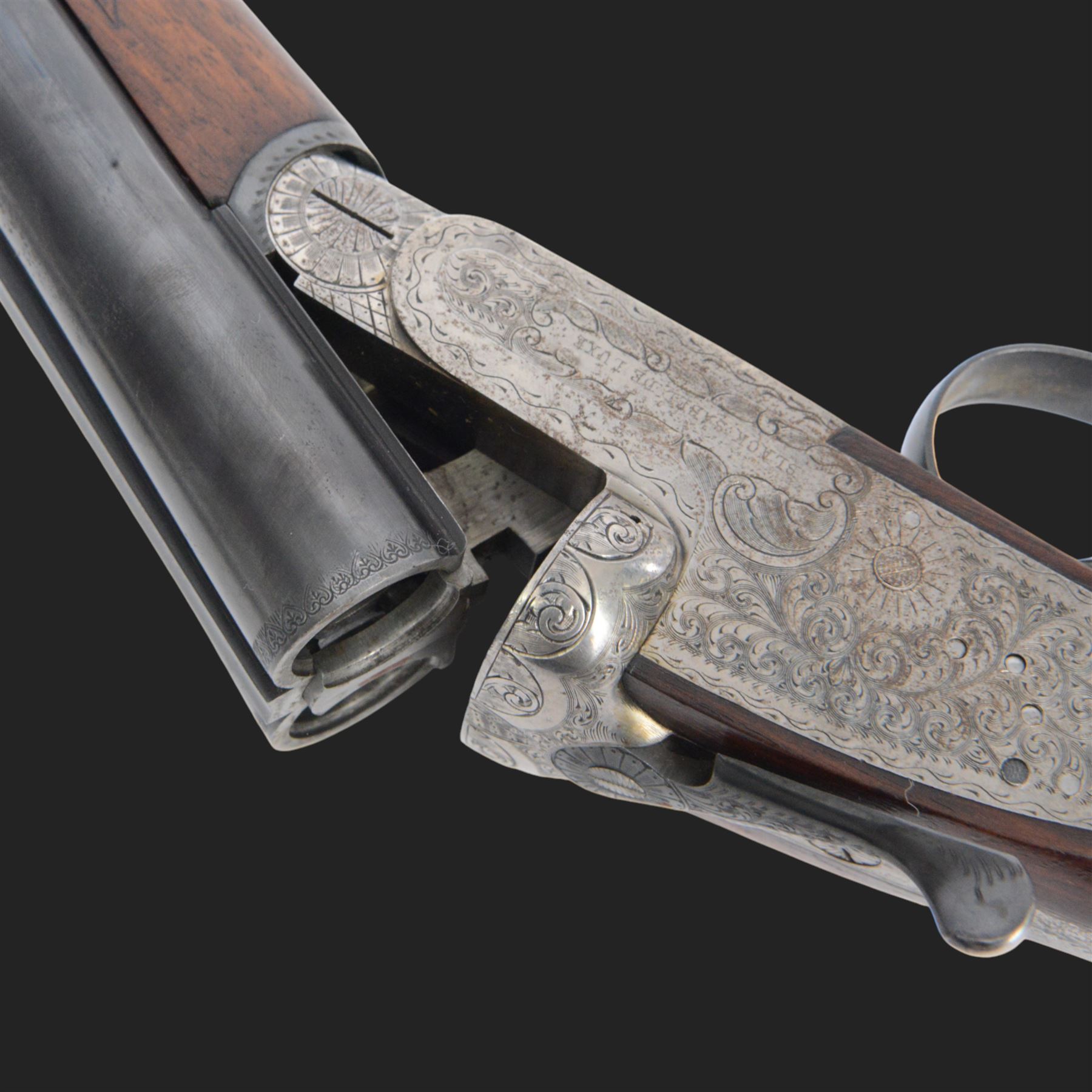 Garbi Black Sabel De Luxe, 12 bore double trigger sidelock ejector, side by side double barrel shotgun with 69cm (27