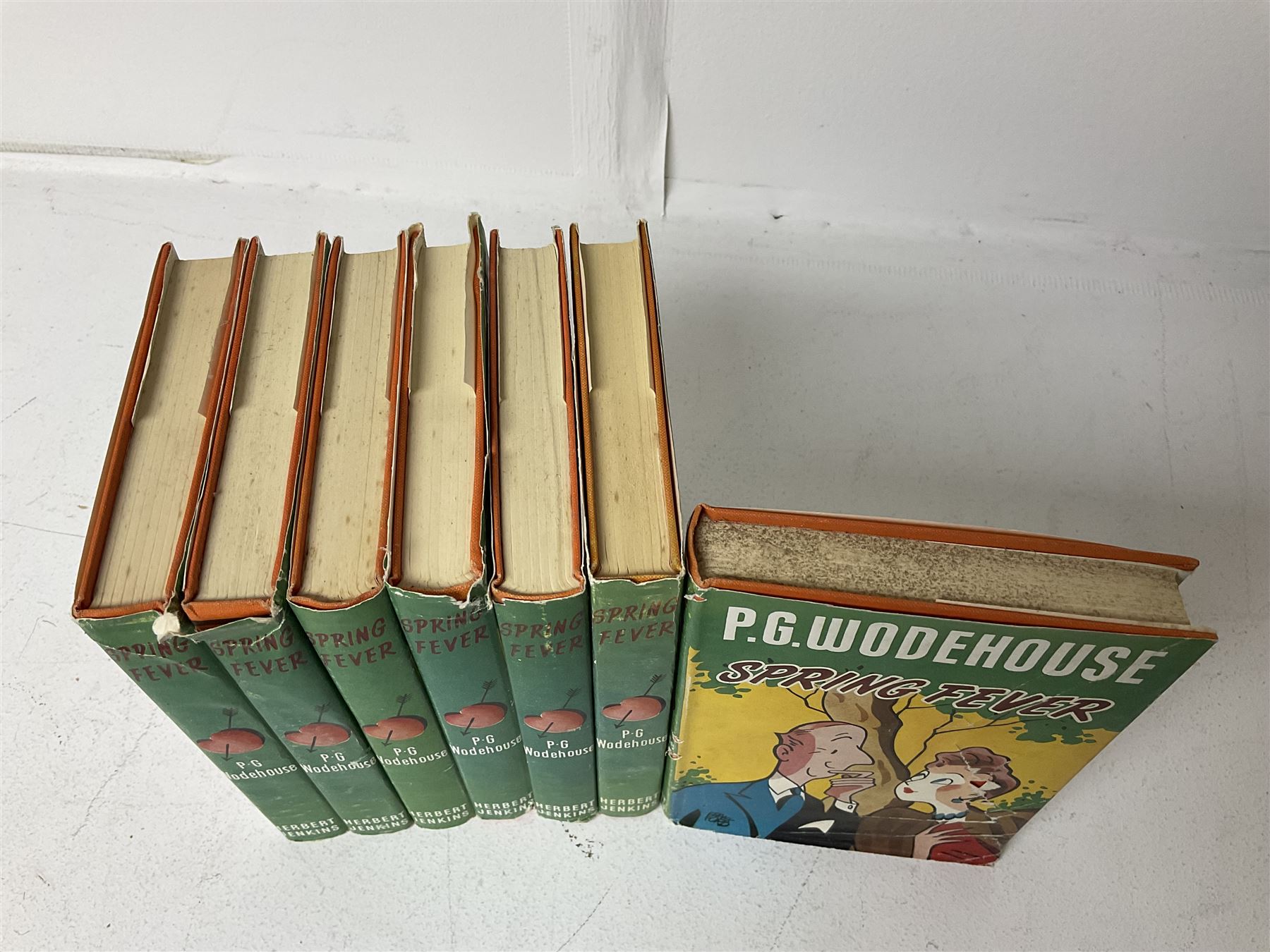 Seven P G Wodehouse; Spring Fever, first edition books