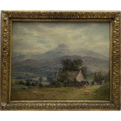 John Pearson (British ?-1921): 'Old Hotel Capel Curig', watercolour signed and titled 39cm x 49cm
Provenance: exh. Huddersfield Art Gallery 1973, label verso. Pearson who lived at Moldgreen was a founder member and past president of the Huddersfield Art Society 