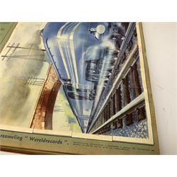 Magnus Laurie: The West Riding Territorials in the Great War. 1920: German Haus Neuerburg cigarette card album entitled Der Bunte Rock depicting 19th century military uniforms; French Chocolat Aiglon trade card album including some military costumes; and a cigarette card album, some of military interest (4)