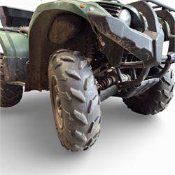 Yamaha Ultramatic Grizzly 450 Quadbike with rear mounted spreader (2012, 342 hours, 587 miles)