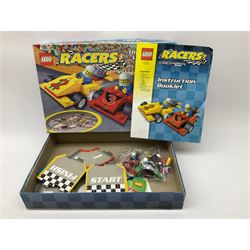 Lego - constructed Technics jeep with box no.8437 containing various sections; Technics sets  nos.42027 and 42020; Ninjago set no.2506; and twelve other boxed Lego items - nos. 7145, 31314NA, 3844, 75879, 7741, 70160, 5763, 31001, 4918, 40206, 6200 etc