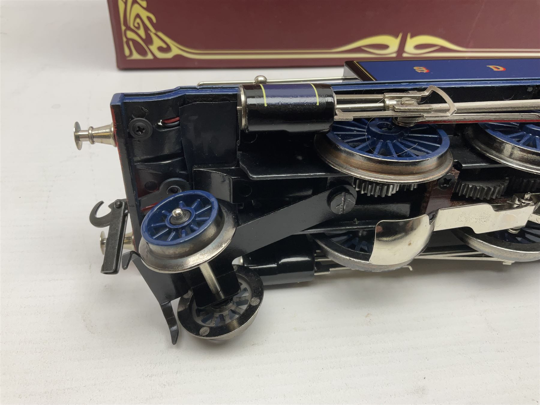 Darstaed '0' gauge - SDJR 2-6-2 tank locomotive No.26 in blue/black; boxed with original packaging and invoice dated 04/02/2017.