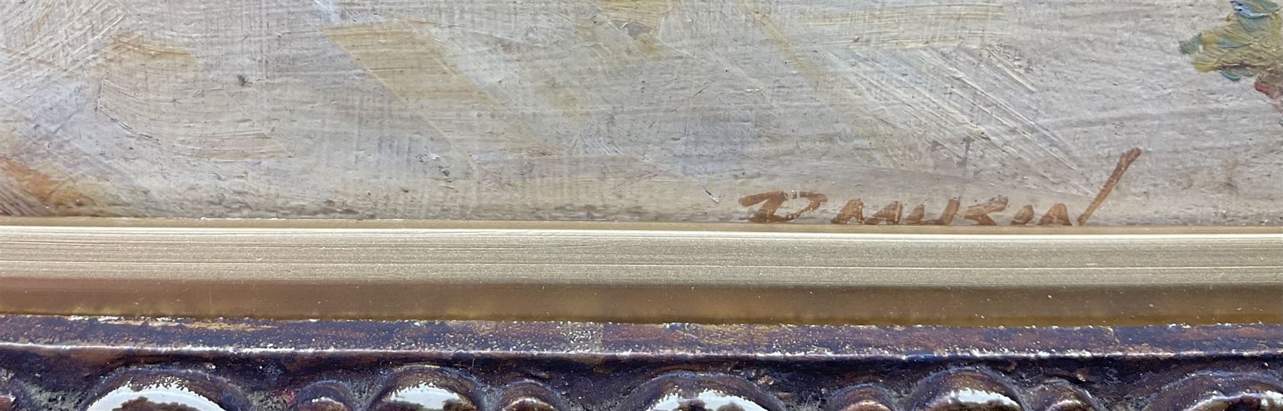 Paul Musin (Belgian 20th Century): Two 1920s Ladies on a Train, oil on panel signed 23cm x 32cm