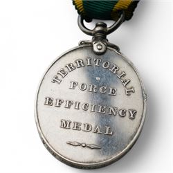 First World War Territorial Efficiency group of three medals to 136773 Cpl C H Sampson R.A. comprising British War Medal, Victory Medal and Territorial Efficiency Medal (483 Cpl C H Sampson R.G.A.)