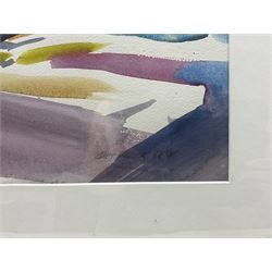 Roy Freer (British 1938-): 'Brown Jug/Wild Bunch', watercolour signed and dated '88, titled verso 57cm x 46cm 