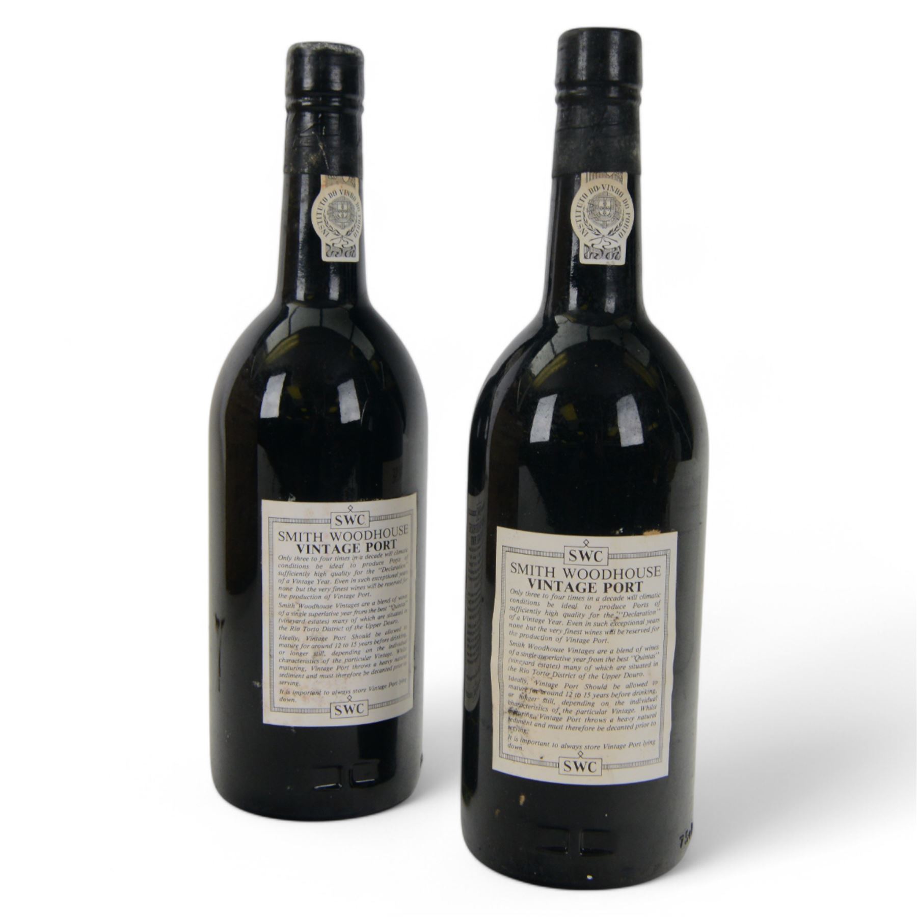 Smith Woodhouse & Co 1983 vintage port, 75cl unknown proof, twelve bottles, cased
