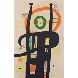 Joan Miro (Spanish (Catalan) 1893-1983): 'Le Grand Ordinateur', limited edition etching in...