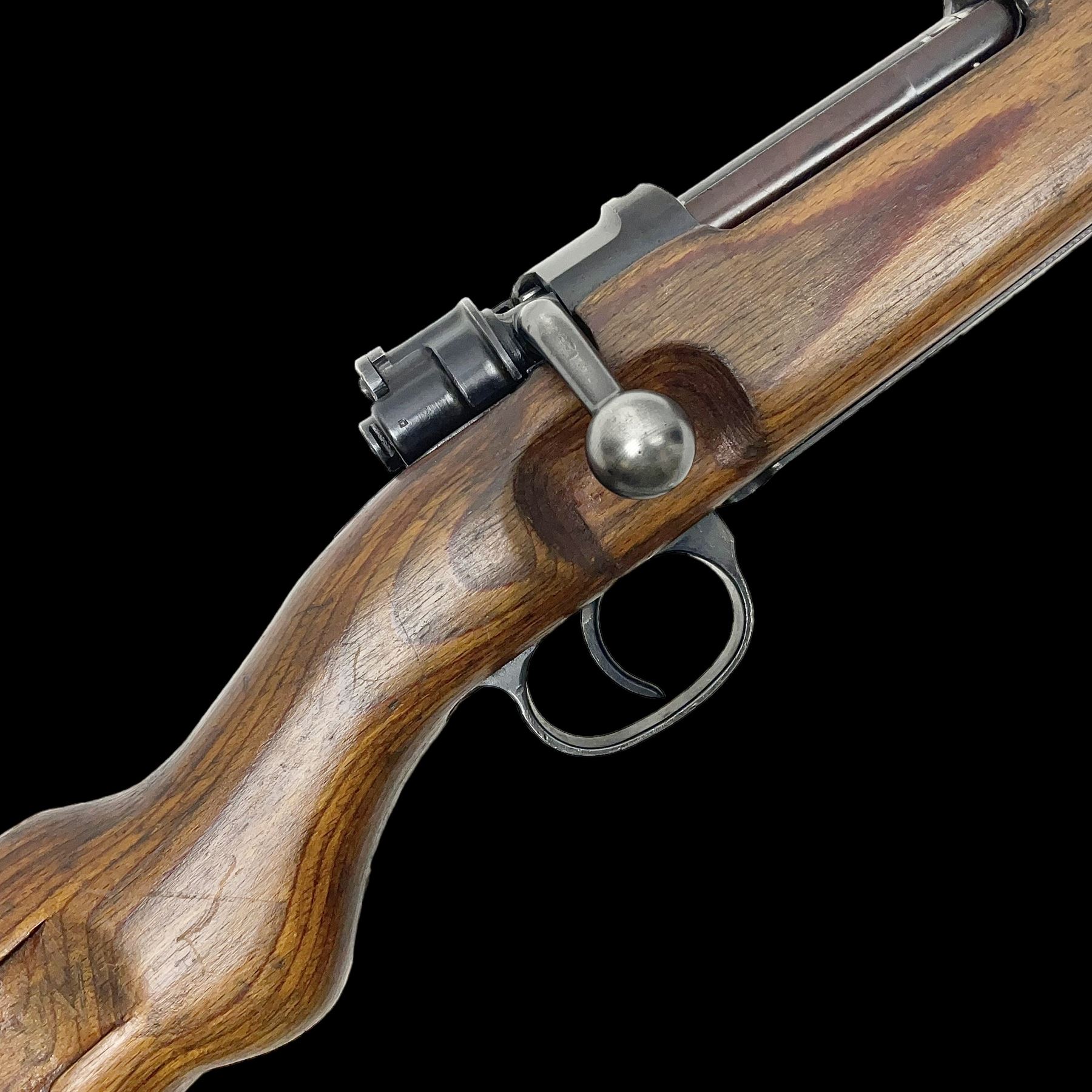 FIREARMS CERTIFICATE REQUIRED - BLANK FIRING Mauser 792 by 57 Mod.98 bolt action rifle marked BYF 41, re-proofed for .308 Winchester blank firing, with 61cm (24