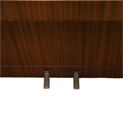 1970s Bentley upright piano, with teak effect veneer, serial no. 138837, H100cm