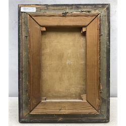 After Heinrich Sperling (German 1844-1924): Dog Fight, oil on canvas indistinctly signed 34cm x 24.5cm 