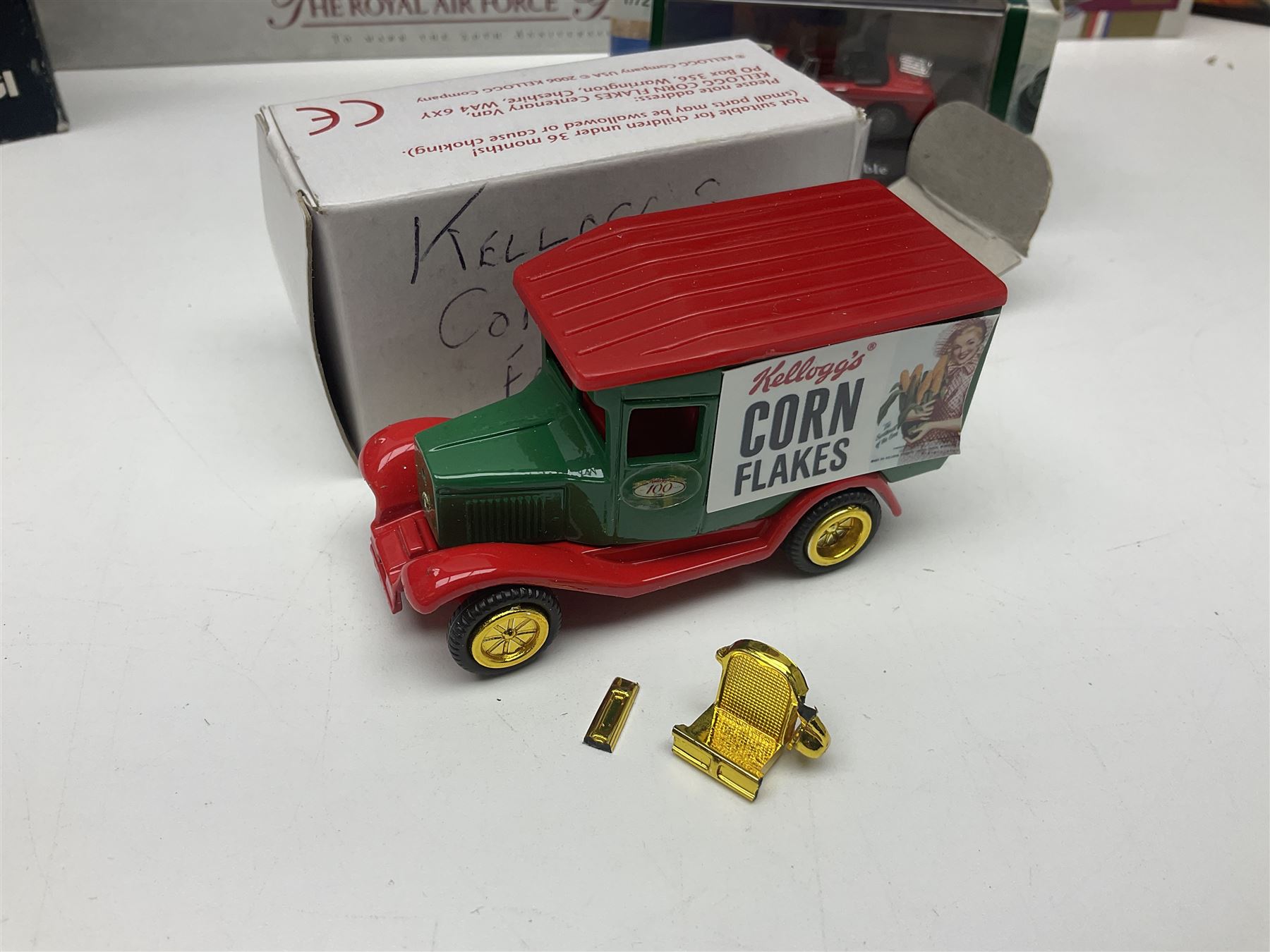 Thirty-eight modern die-cast models/sets  including Corgi and Lledo 1:76 scale Trackside vehicles; Unimax, Atlas and other tanks; TV & film related; advertising and promotional; QEII 80th Birthday etc; all but one boxed (38)