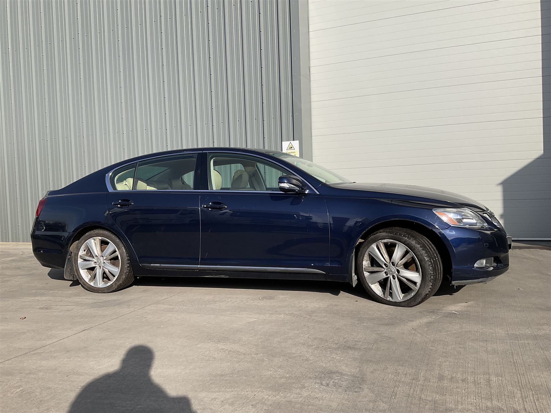 Lexus GS 450h saloon car, 3.5 SE-L, 4 door, CVT Auto
Year: 2011, June
Colour: Blue
Mileage: 52,500 approx.
Fuel: Petrol Hybrid
MOT Exp: 10th October 2024
Reg: SM11 XJA
V5: No

For sale by instruction from a local estate
Buyers Premium 10% plus VAT (12% inc.)