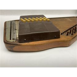 Oscar Schmidt Autoharp L60cm; cased; another uncased; and a Zimmerman Autoharp (3)