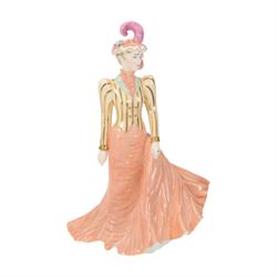 Coalport The Ascot Ladies set of six figures, comprising 1984, 1985, 1986, 1987,1988 and 1989, all with certificates and original boxes