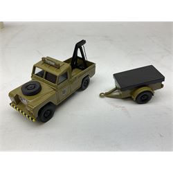 Corgi Premium limited edition - three Tippers die-cast models comprising CC10504 ERF KV Tipper - Ketton Cement; CC10102 Foden FG Tipper & Gravel Load; and CC10602 Leyland octopus Tipper; together with three Building britain models comprising 18404 H.E. Musgrove & Sons Ltd. Bedford O Artic Dropside; 07502 Tarmac Land Rover Winch & 2-wheel Trailer; and 12302 Eastwoods Foden FG 8-wheel Platform Lorry; all boxed (6)