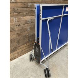 Cornilleau 100S crossover table tennis table, folding with cover